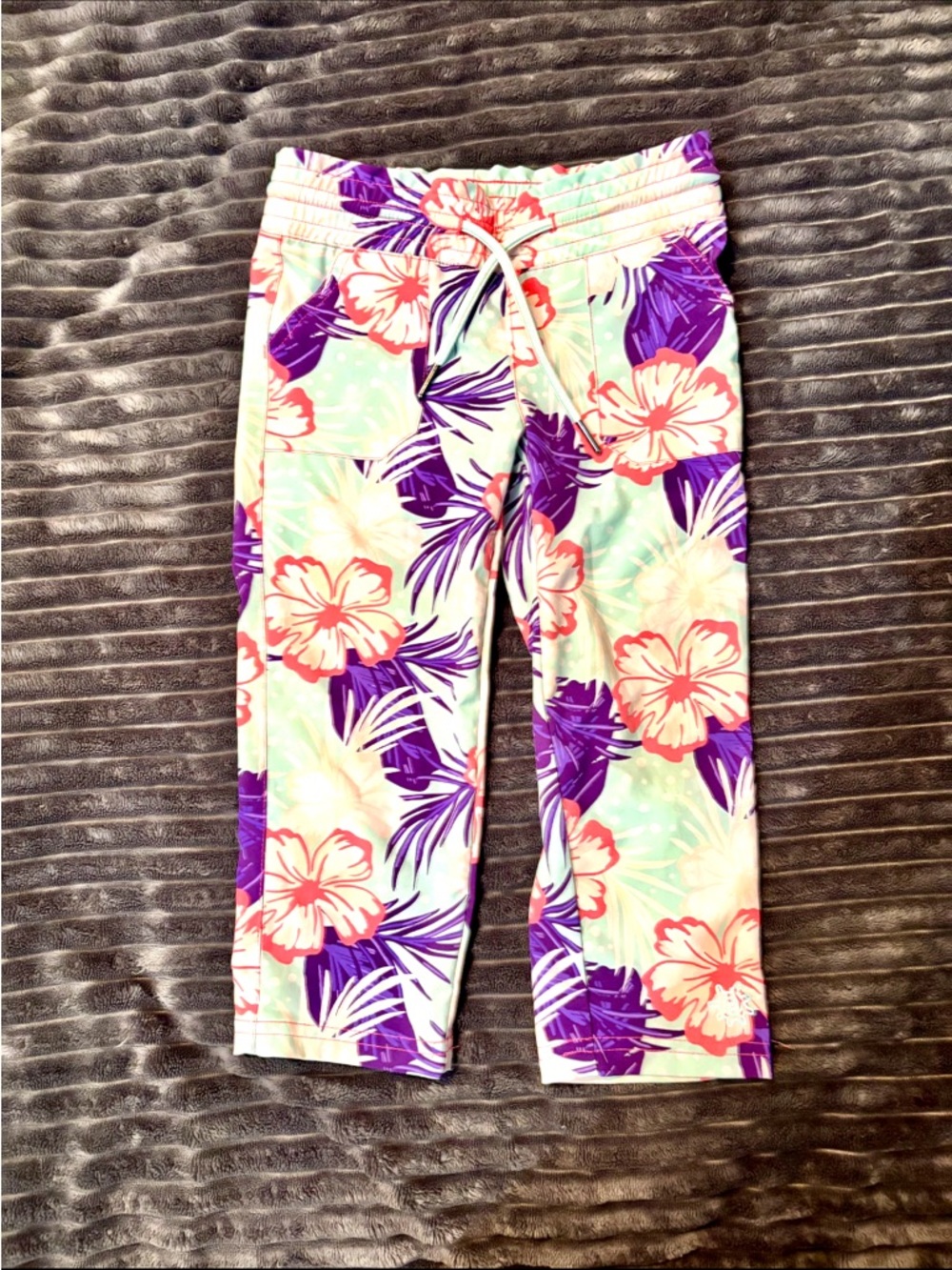 Girls Floral UV Skinz beach pants